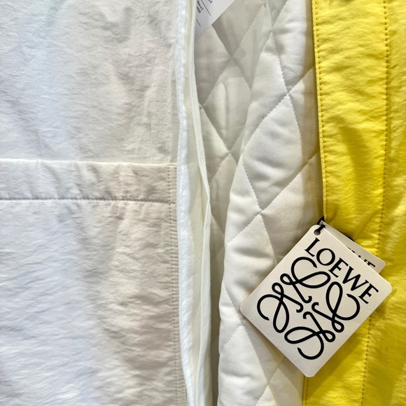 NWT Loewe Padded Overshirt Multicolored Jacket Leather Collar Over shir multi - Picture 9 of 16